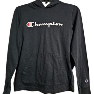 Champion Black Athletic Hoodie